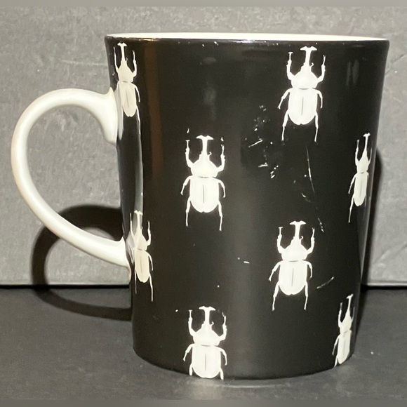 Stechcol Gracie Bone China Mug Beetle Bug Insect Entomology *Beetlejuice Lovers* - Picture 1 of 8